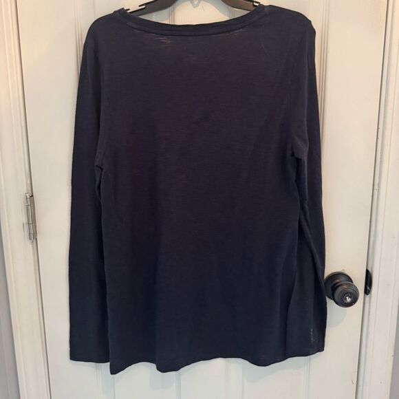 Talbots Women CREWNECK TEE  Love HEART size large - Picture 2 of 5